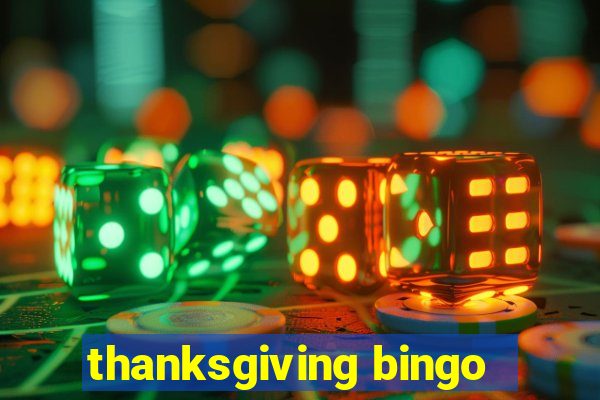 thanksgiving bingo